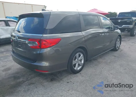 2019 Honda Odyssey Ex-L из США, поврежденный, VIN 5FNRL6H72KB034061